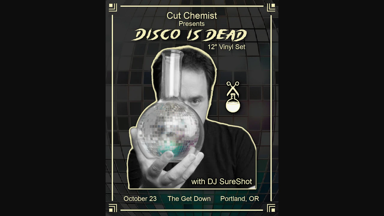 Cut Chemist - "Disco is Dead" (12" Vinyl Set)
