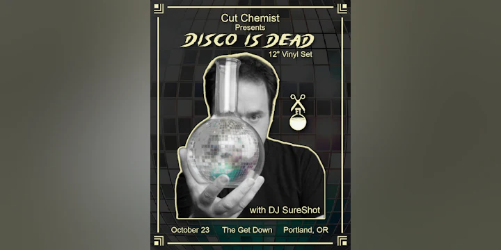 Cut Chemist - "Disco is Dead" (12" Vinyl Set)