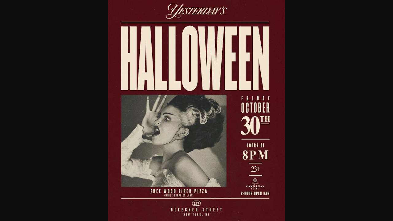 Halloween at Yesterday's