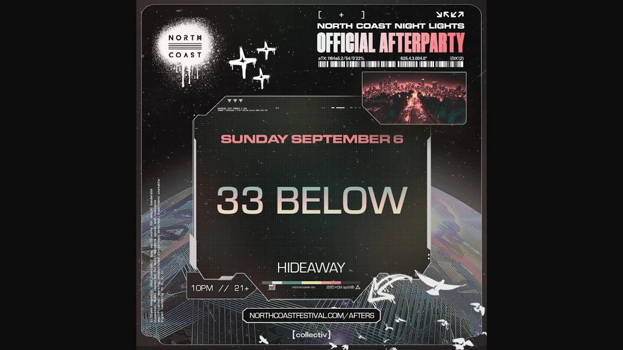 North Coast Official Afterparty ft. 33 Below