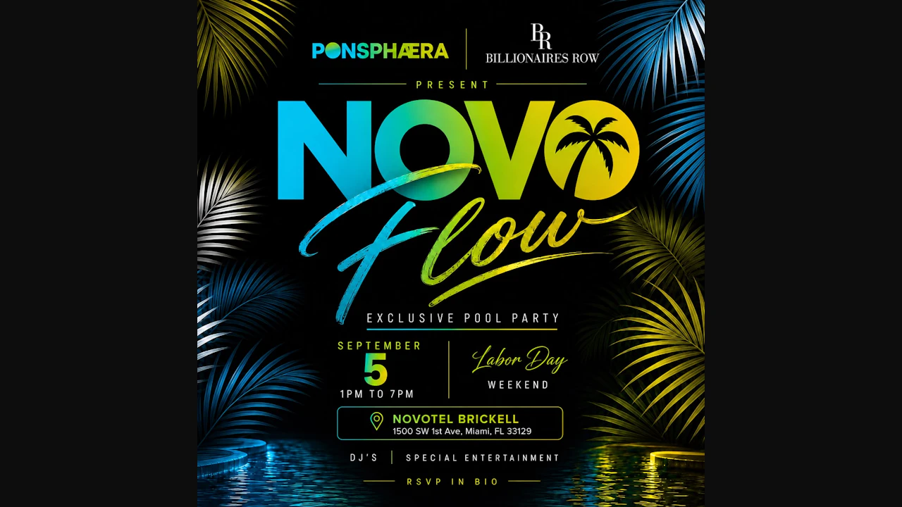 Novo Flow: Pool Party Exclusive