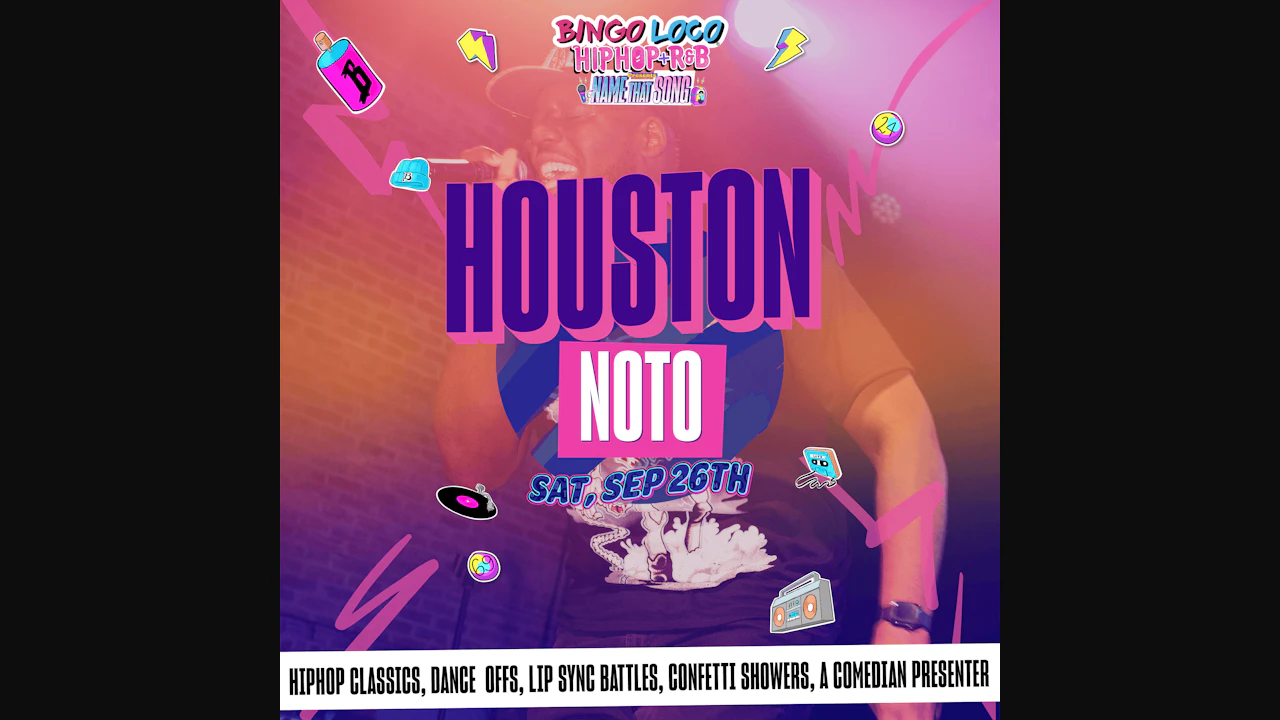 Bingo Loco: Name That Song: Hip Hop + R&B