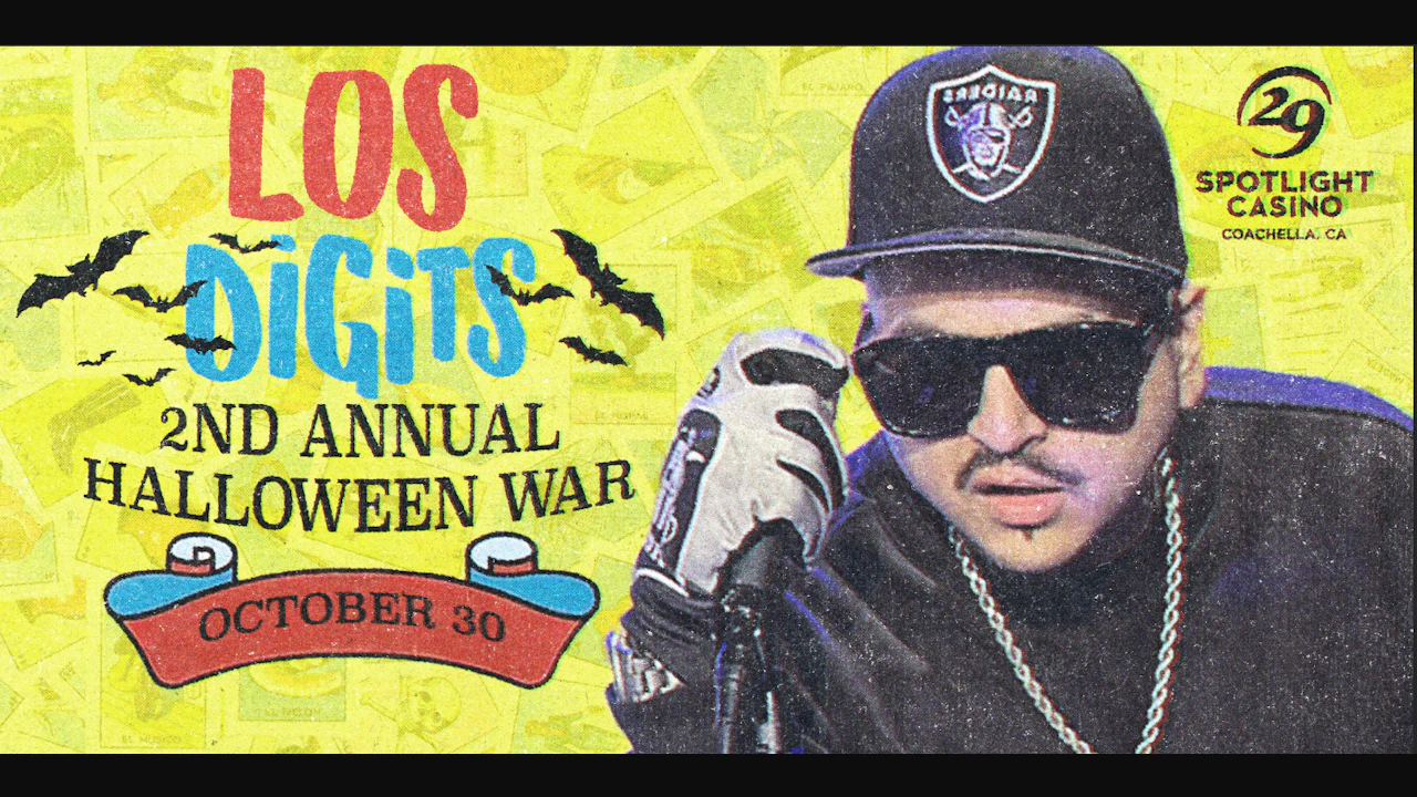 Los Digits 2nd Annual Halloween Comedy Show & Roast War!