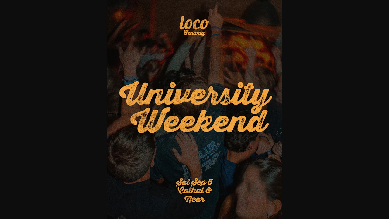 University Weekend Saturday