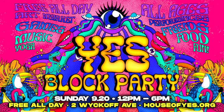 YES Block Party **Free All Day**