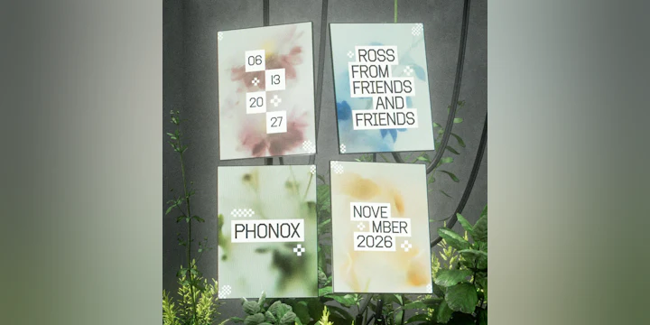Ross From Friends & Freinds: 4 Fridays at Phonox (Opening Party)