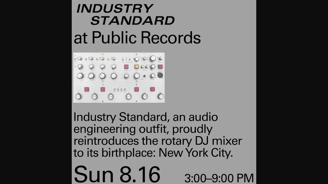 Industry Standard Demo Event