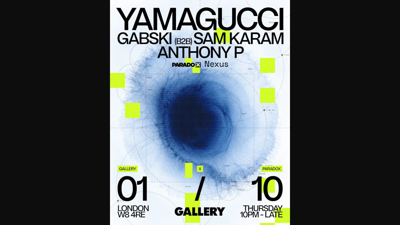 Paradox Nexus: Yamagucci - Thursdays at Gallery