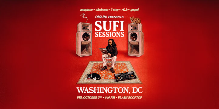 Omar Sufi Sessions at Flash Rooftop (Early Show)