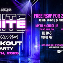 Myth Nightclub Presents: Ignite Fridays BLACKOUT UV Party