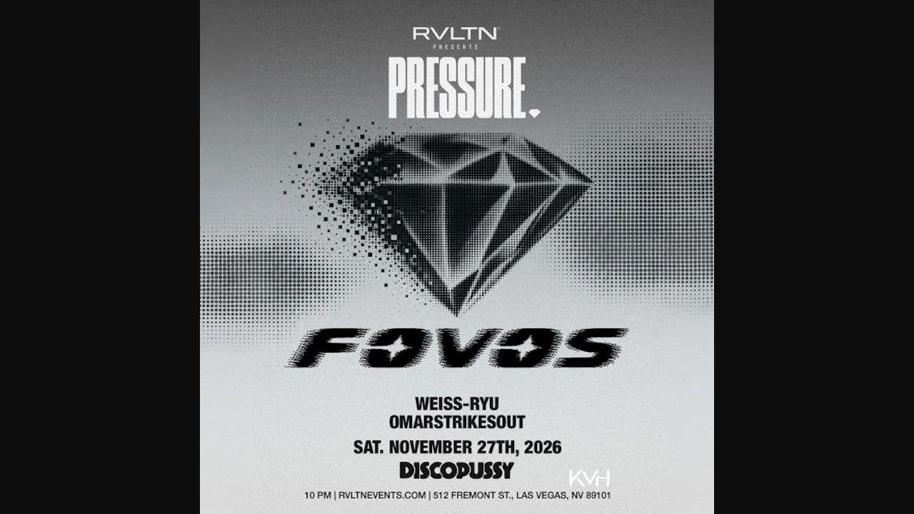 Rvltn Presents: Pressure w/ Fovos+ More!