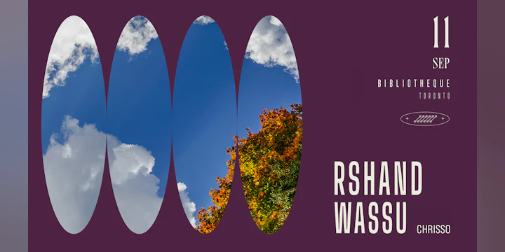 rshand & Wassu - Bibliothèque (FREE w/ RSVP)