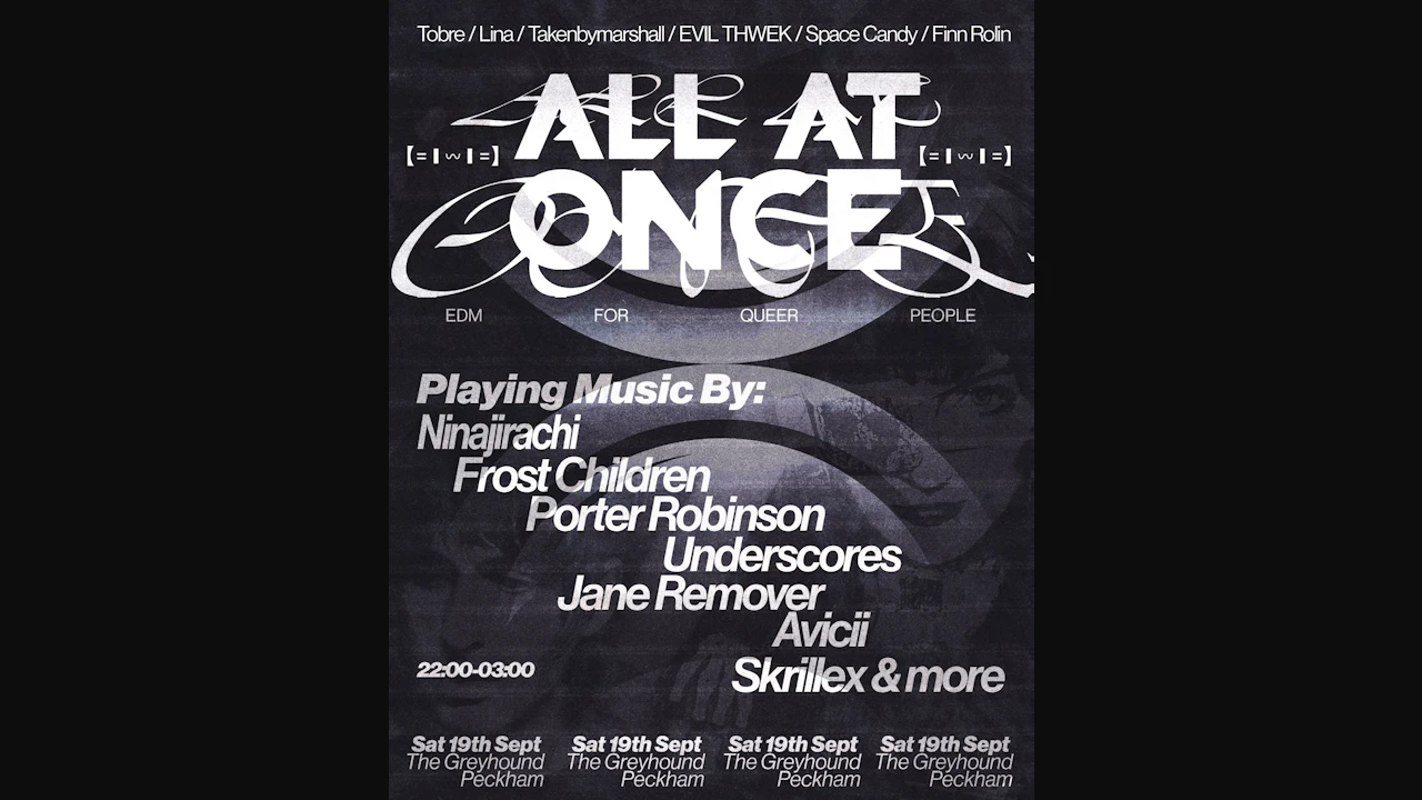 All At Once #4 - edm 4 queer ppl