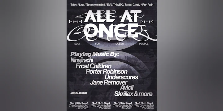 All At Once #4 - edm 4 queer ppl