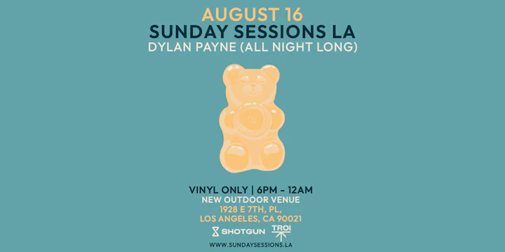 Sunday Sessions LA: Dylan Payne All Night Long (Vinyl Only)