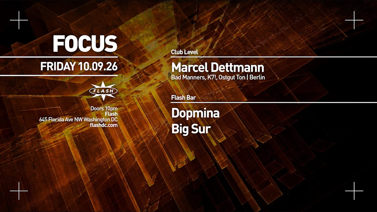 FOCUS: Marcel Dettmann