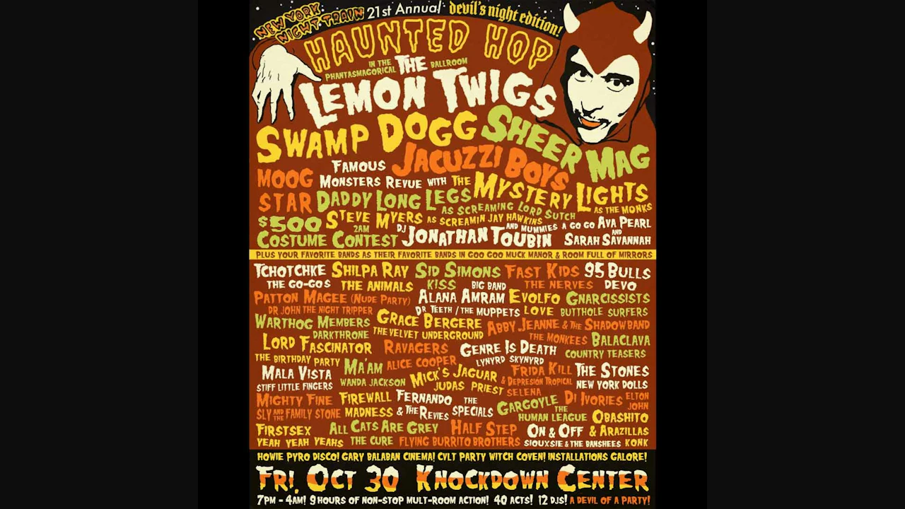 New York Night Train 21st Annual Haunted Hop: Devil's Night Edition