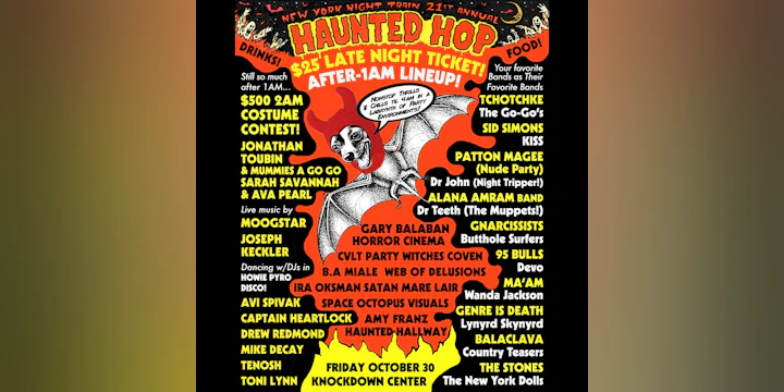 New York Night Train 21st Annual Haunted Hop: Devil's Night Edition
