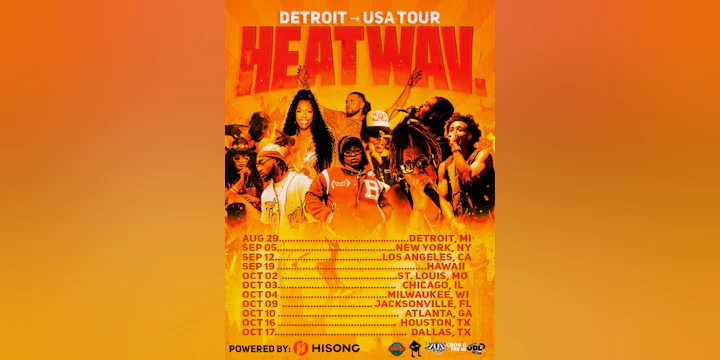 heatWAV. (Stop 2: LA) Detroit →USA tour