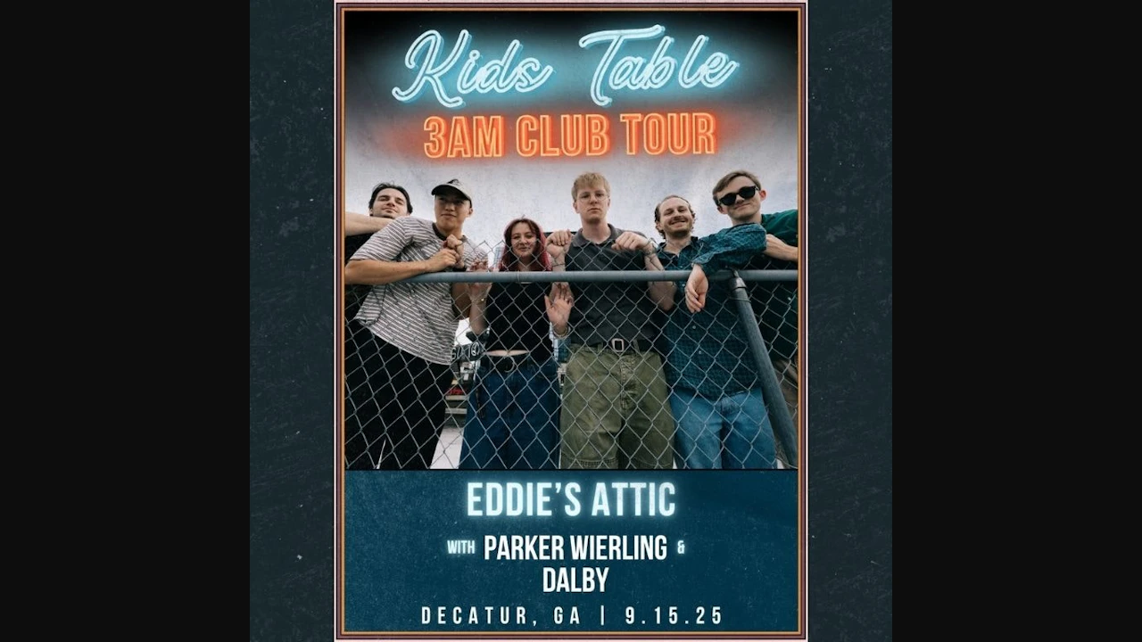 Kids Table 3AM Club Tour: w/ Parker Wierling & Dalby