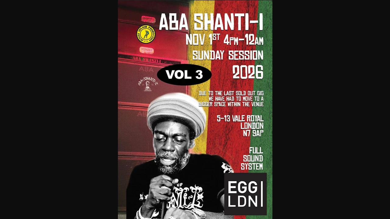 Jungle Splash Promotions presents Aba Shanti I