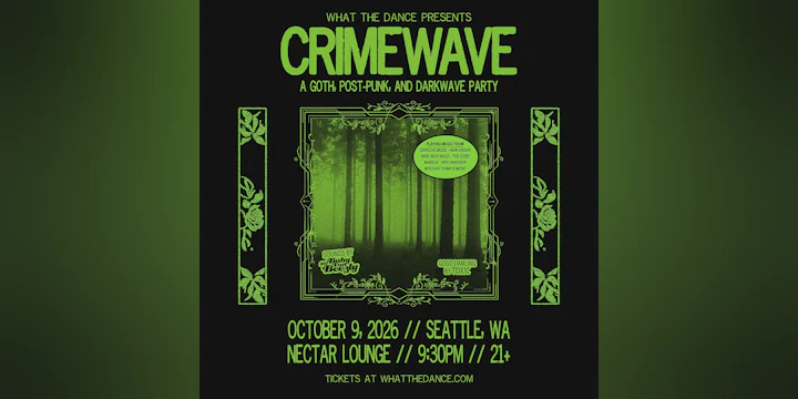 Crimewave: A Goth, Post-punk & Darkwave Party
