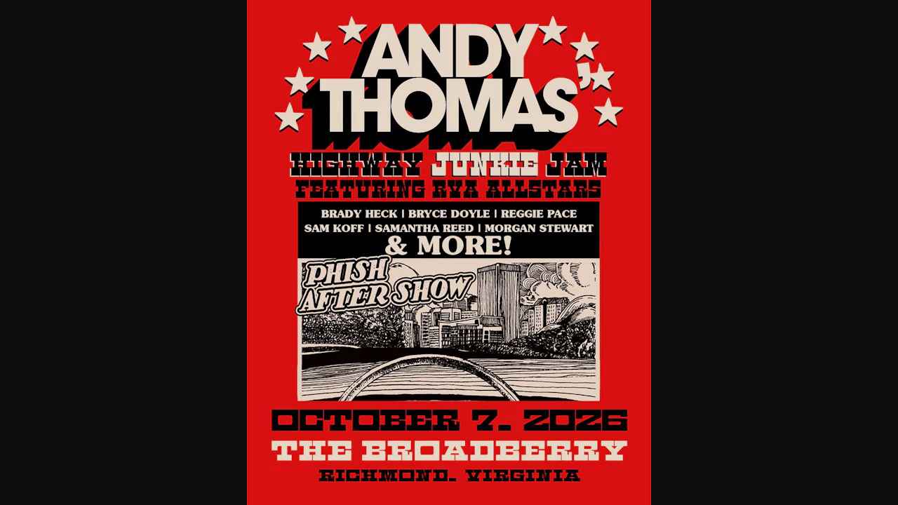 Andy Thomas: Highway Junkie Jam (Phish Afterparty) feat. members of Holy Roller and No BS! Brass