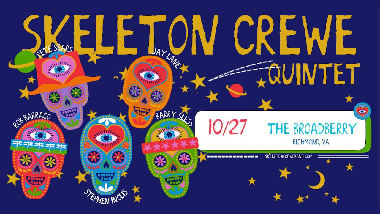 Skeleton Crewe ft. Rob Barraco, Barry Sless, Stephen Inglis, Pete Sears, and Jay Lane