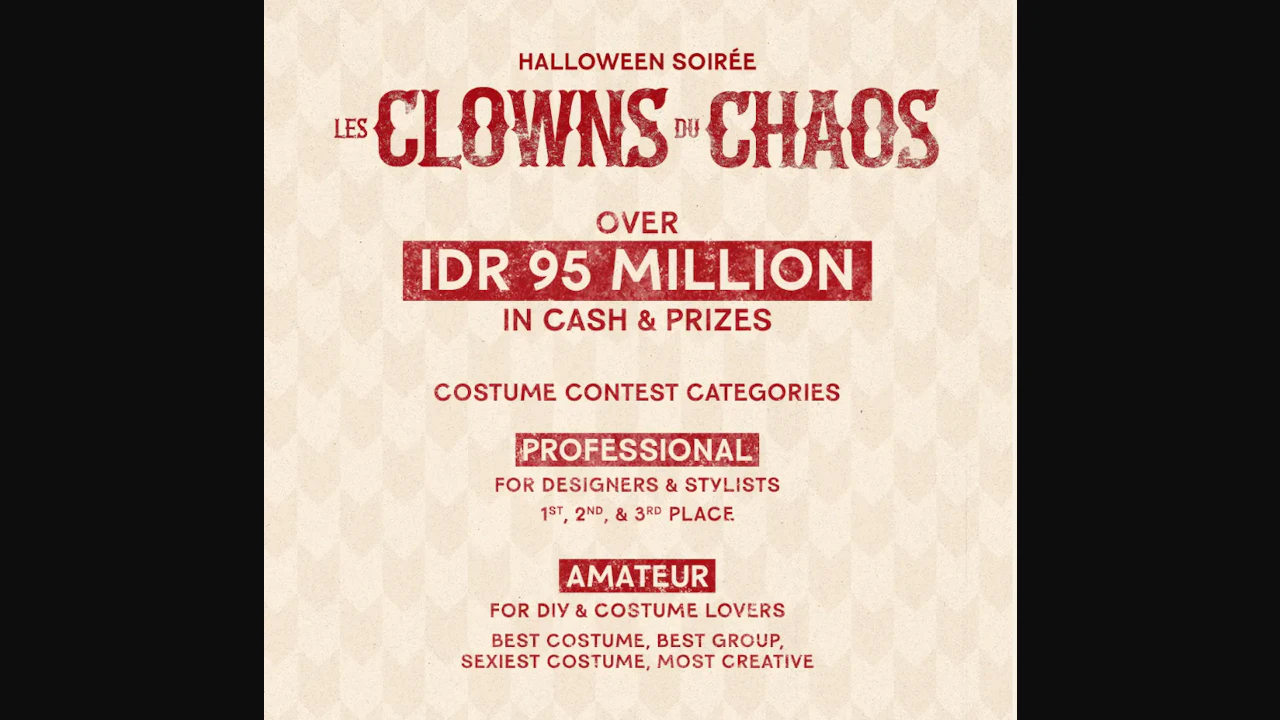 Halloween Soiree - Les Clowns Du Chaos