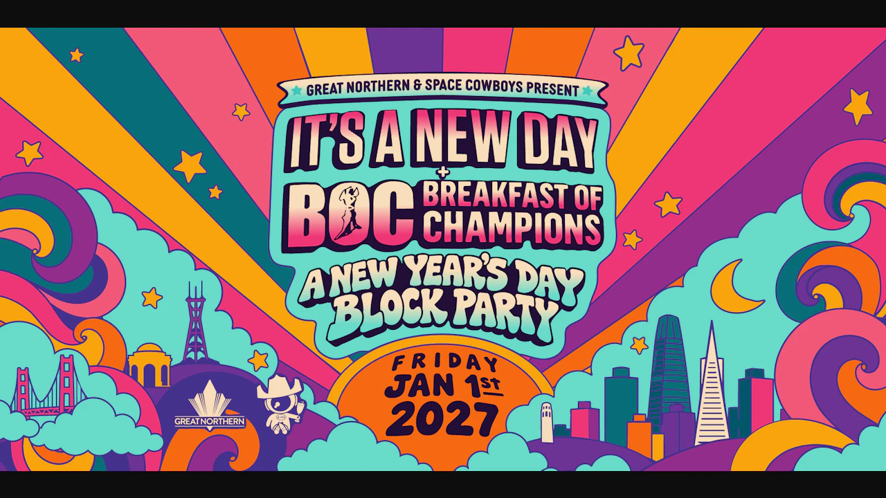 It's A New Day + Breakfast of Champions 2027 Block Party