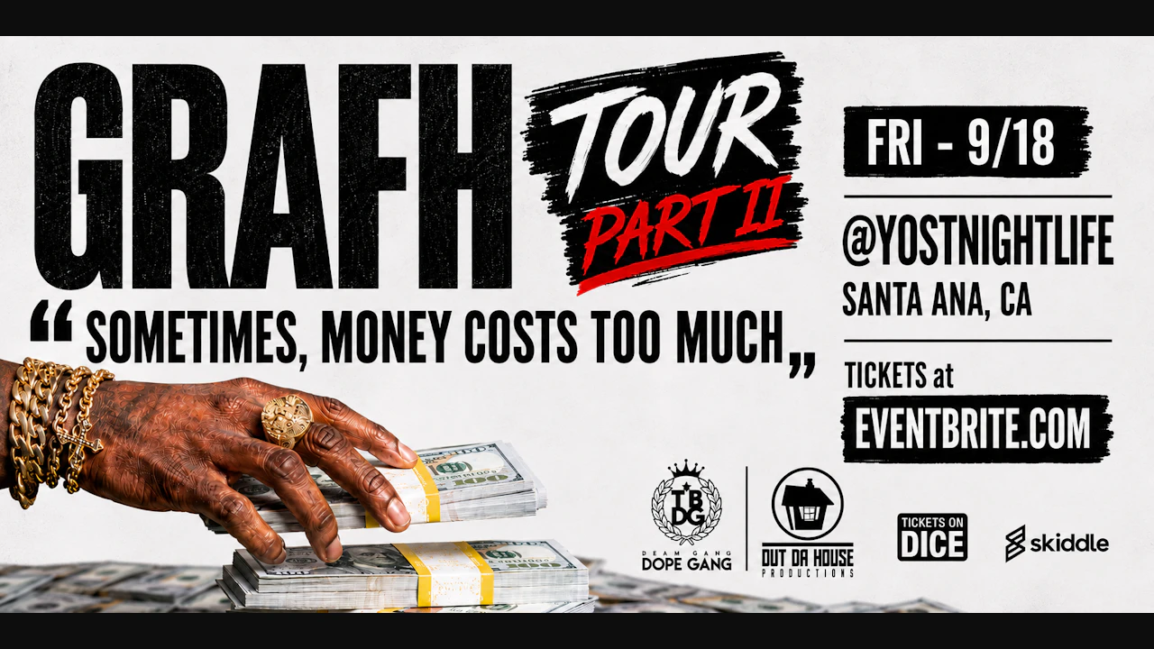 Grafh – Tour Part Ii | Live at Yost Theater