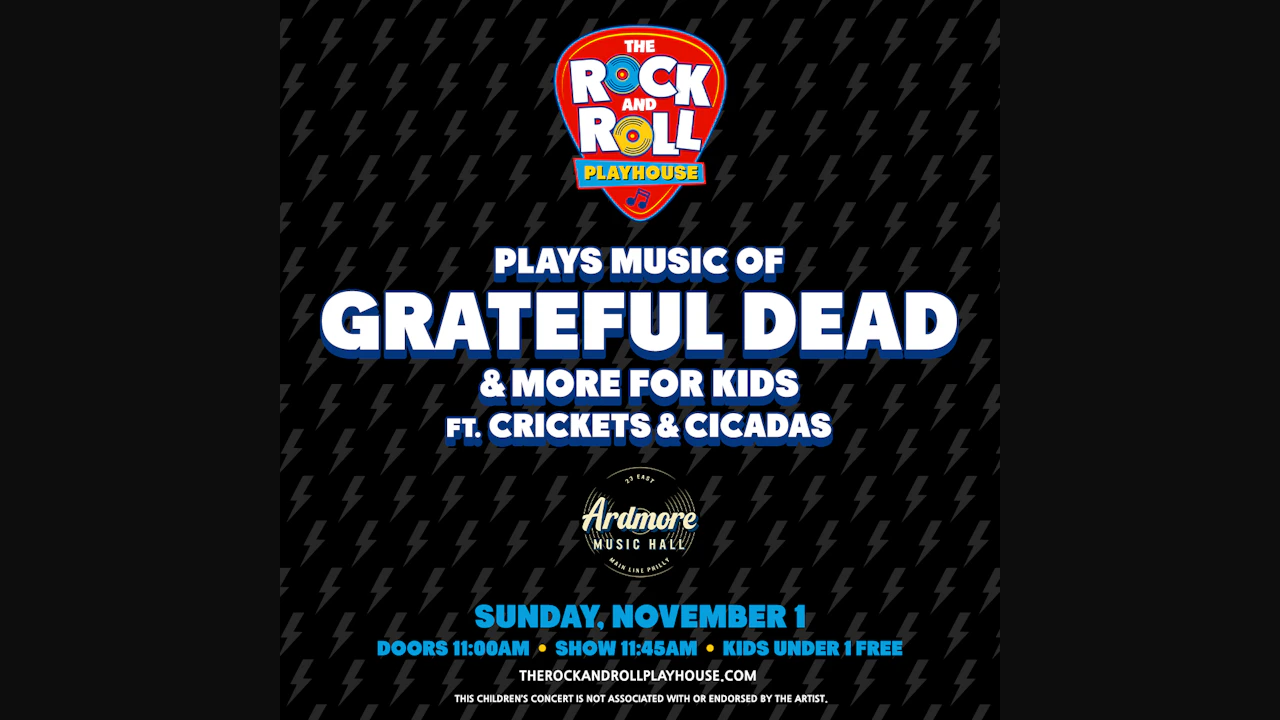 The Music of Grateful Dead + More For Kids ft. Crickets & Cicadas