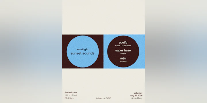 Saturday Sunset Sounds: Turf Club