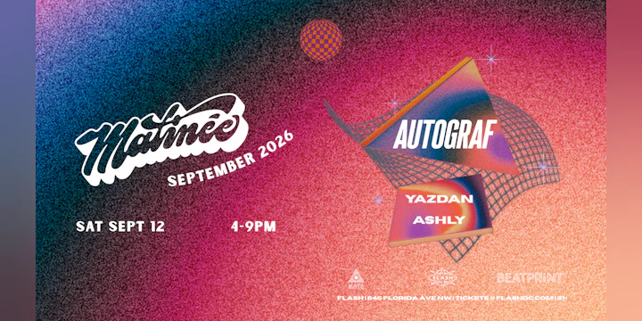Matinée Presents: Autograf