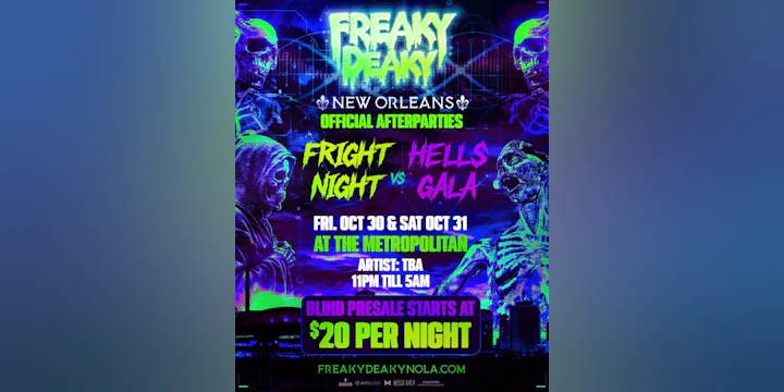 Freaky Deaky Official After Party - NEW ORLEANS