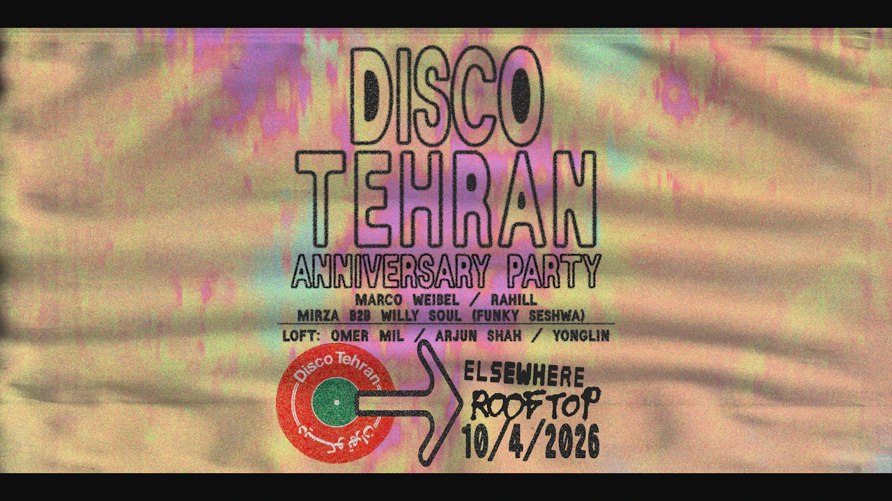 Disco Tehran Anniversary Party