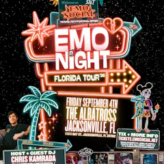 Emo Night Florida Tour 904 Day W/ Host & Guest DJ Chris Kamrada