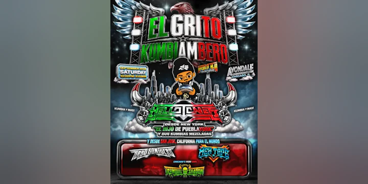 El Grito Kumbiambero- Hellotones & Friends