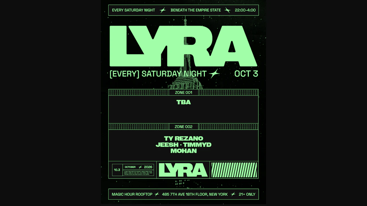 Lyra Rooftop Party 10.03.26