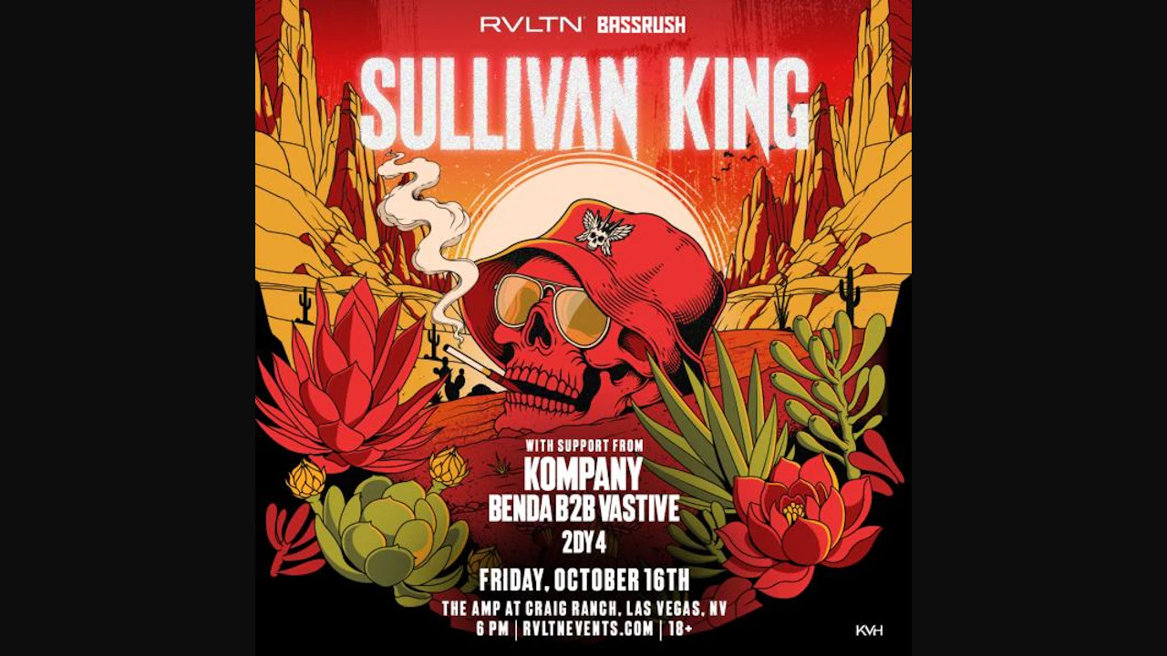 Rvltn & Bassrush Presents : Sullivan King (18+)