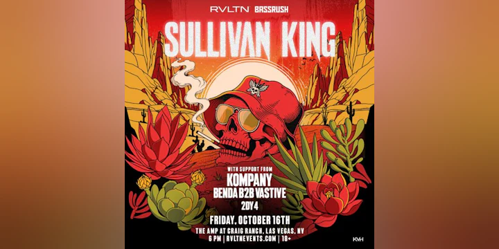 Rvltn & Bassrush Presents : Sullivan King (18+)