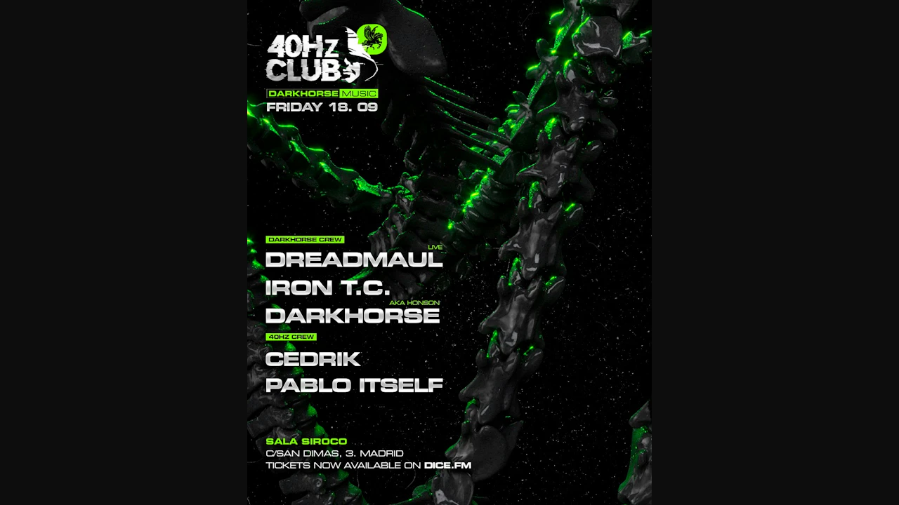 40Hz pres Darkhorse