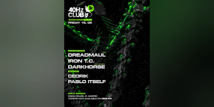 40Hz pres Darkhorse
