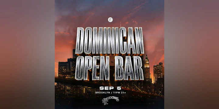 Dominican Open Bar