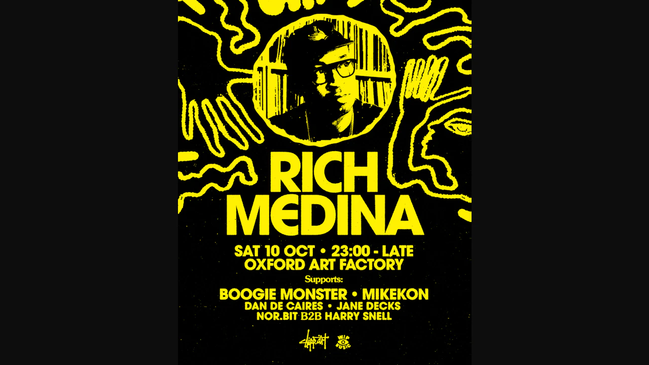 clipp.art & WIP Music present Rich Medina (USA)