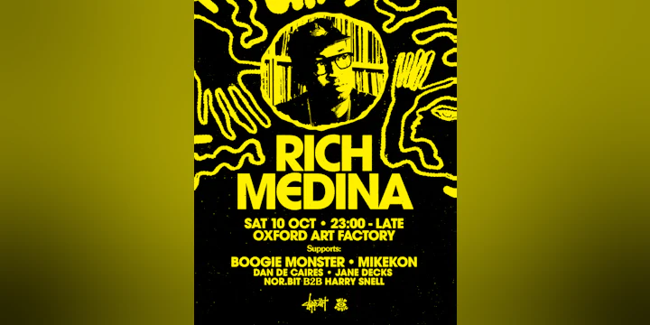 clipp.art & WIP Music present Rich Medina (USA)