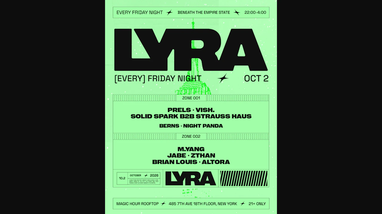 Lyra Rooftop Party 10.02.26