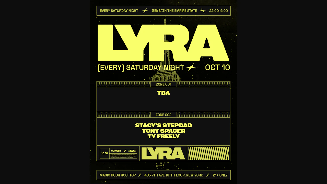 Lyra Rooftop Party 10.10.26