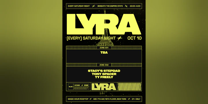 Lyra Rooftop Party 10.10.26