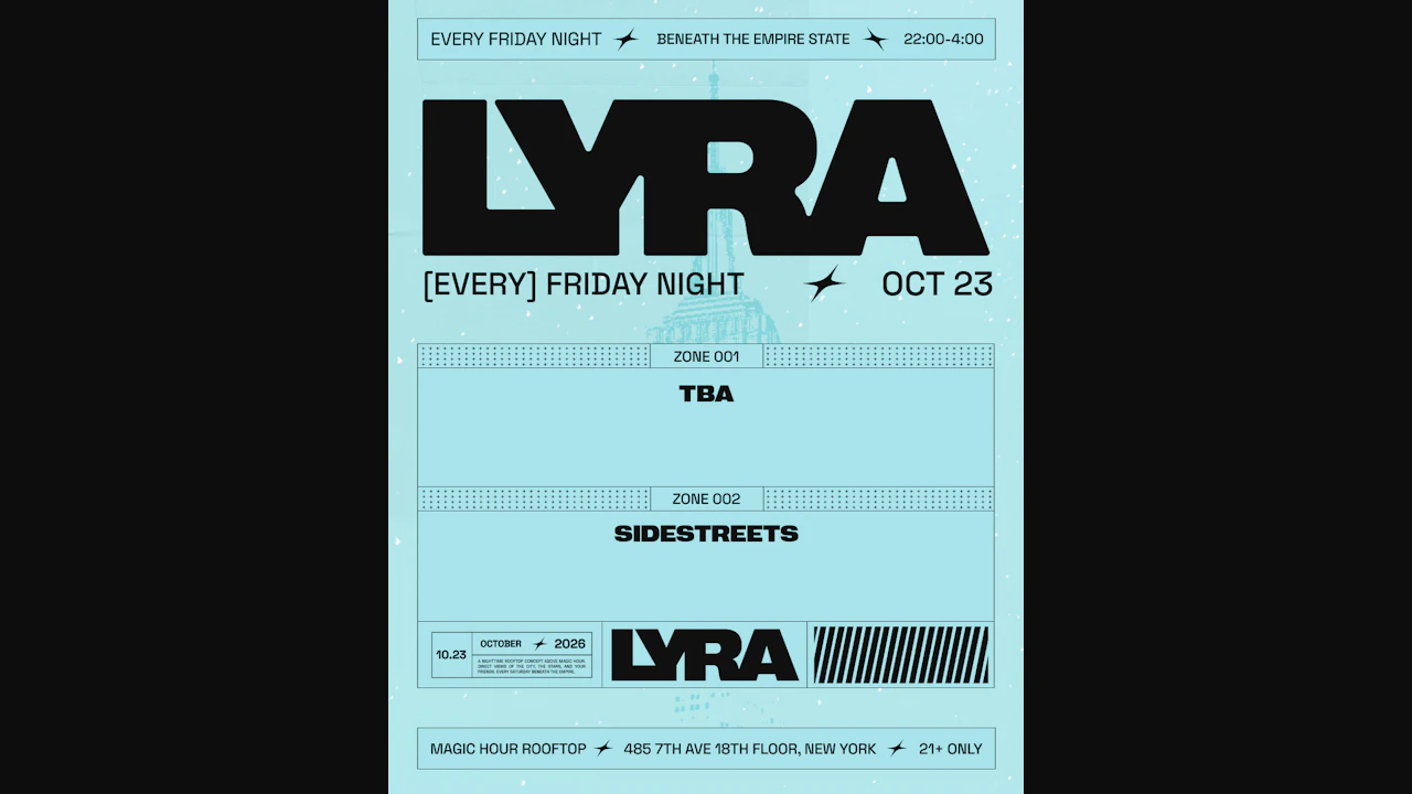 Lyra Rooftop Party 10.23.26
